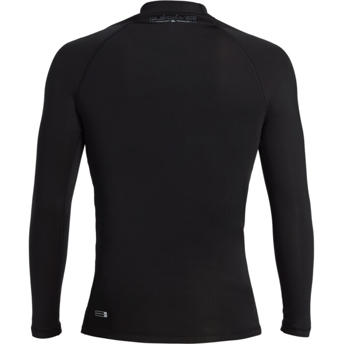 2024 Quiksilver Mens Everyday Heat Long Sleeve Rash Vest AQYWR03133 - Black